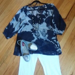 Banana Republic Silk Top - M - Silk